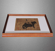 滨州市书画装裱配框服务案例